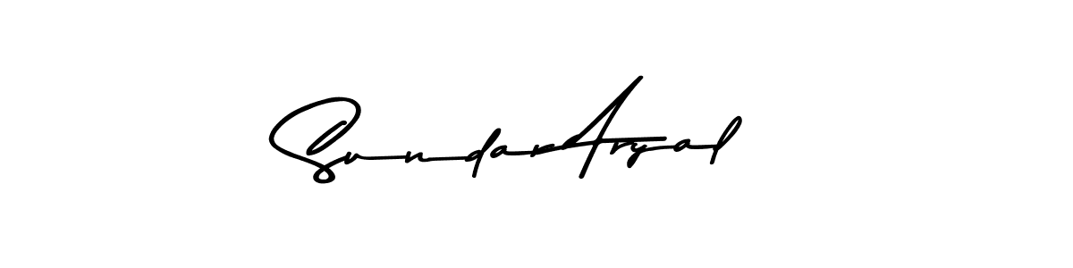 It looks lik you need a new signature style for name Sundar Aryal. Design unique handwritten (Asem Kandis PERSONAL USE) signature with our free signature maker in just a few clicks. Sundar Aryal signature style 9 images and pictures png