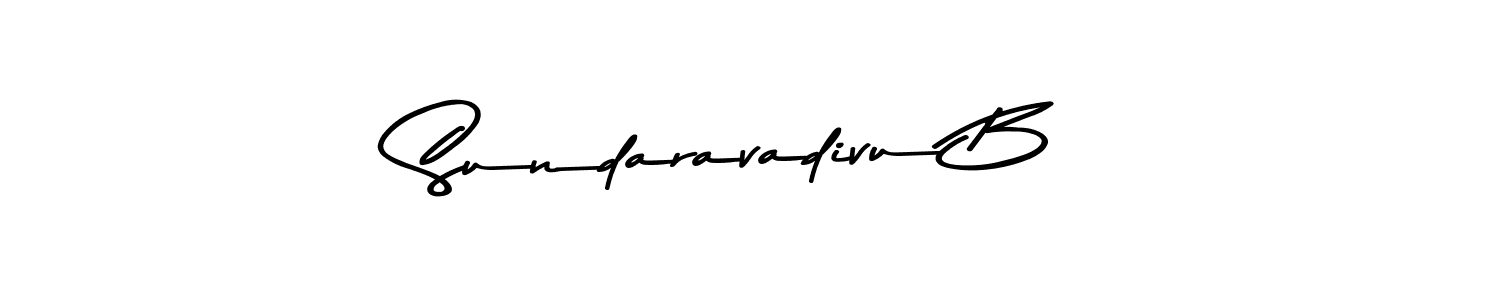Also we have Sundaravadivu B name is the best signature style. Create professional handwritten signature collection using Asem Kandis PERSONAL USE autograph style. Sundaravadivu B signature style 9 images and pictures png