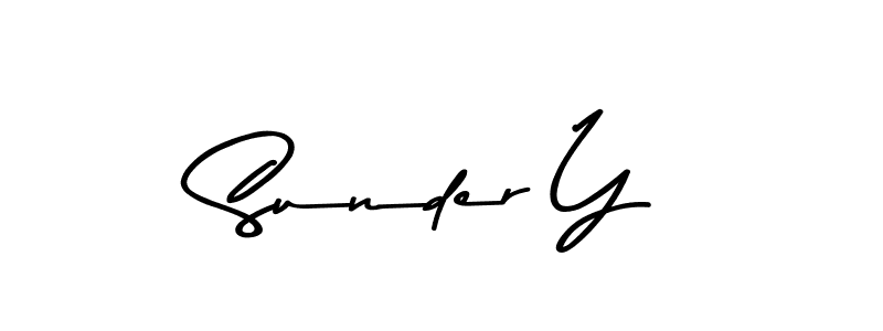 The best way (Asem Kandis PERSONAL USE) to make a short signature is to pick only two or three words in your name. The name Sunder Y include a total of six letters. For converting this name. Sunder Y signature style 9 images and pictures png