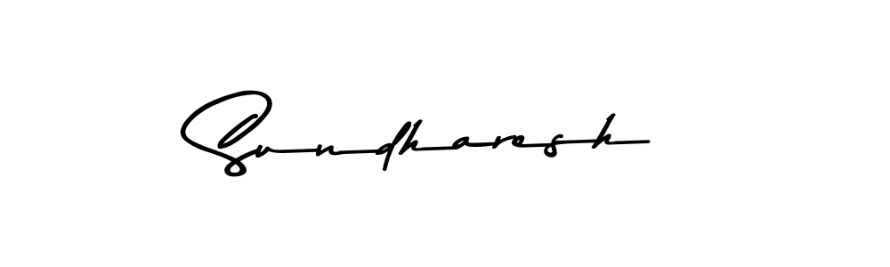 Sundharesh stylish signature style. Best Handwritten Sign (Asem Kandis PERSONAL USE) for my name. Handwritten Signature Collection Ideas for my name Sundharesh. Sundharesh signature style 9 images and pictures png