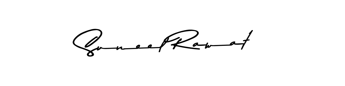 Suneel Rawat stylish signature style. Best Handwritten Sign (Asem Kandis PERSONAL USE) for my name. Handwritten Signature Collection Ideas for my name Suneel Rawat. Suneel Rawat signature style 9 images and pictures png