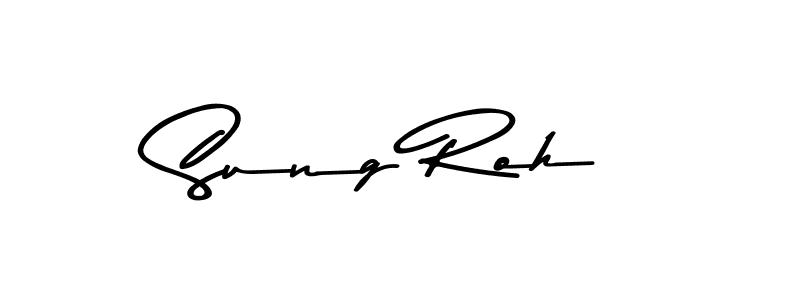 Design your own signature with our free online signature maker. With this signature software, you can create a handwritten (Asem Kandis PERSONAL USE) signature for name Sung Roh. Sung Roh signature style 9 images and pictures png