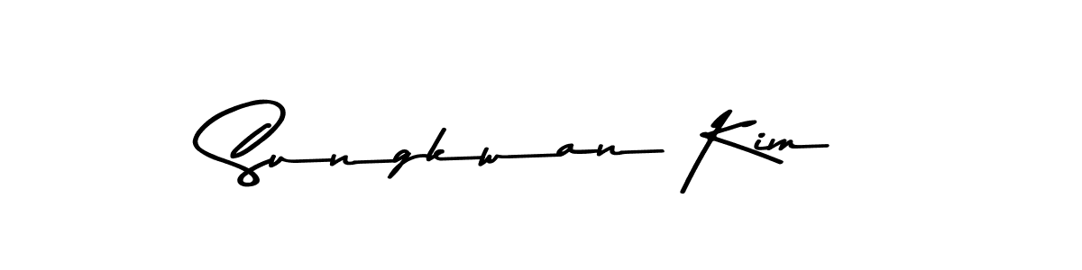 How to make Sungkwan Kim signature? Asem Kandis PERSONAL USE is a professional autograph style. Create handwritten signature for Sungkwan Kim name. Sungkwan Kim signature style 9 images and pictures png