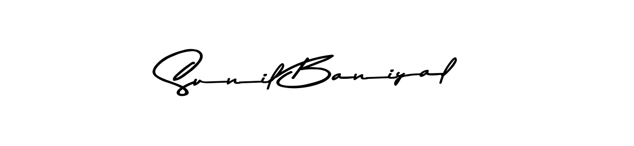 You can use this online signature creator to create a handwritten signature for the name Sunil Baniyal. This is the best online autograph maker. Sunil Baniyal signature style 9 images and pictures png