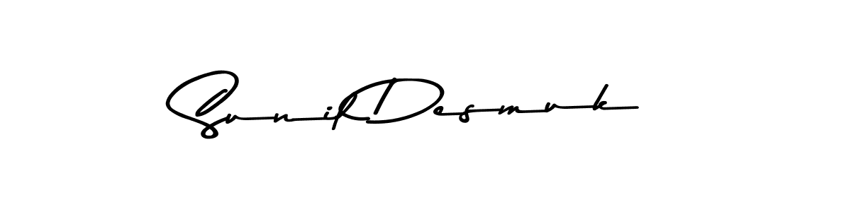 Make a beautiful signature design for name Sunil Desmuk. Use this online signature maker to create a handwritten signature for free. Sunil Desmuk signature style 9 images and pictures png