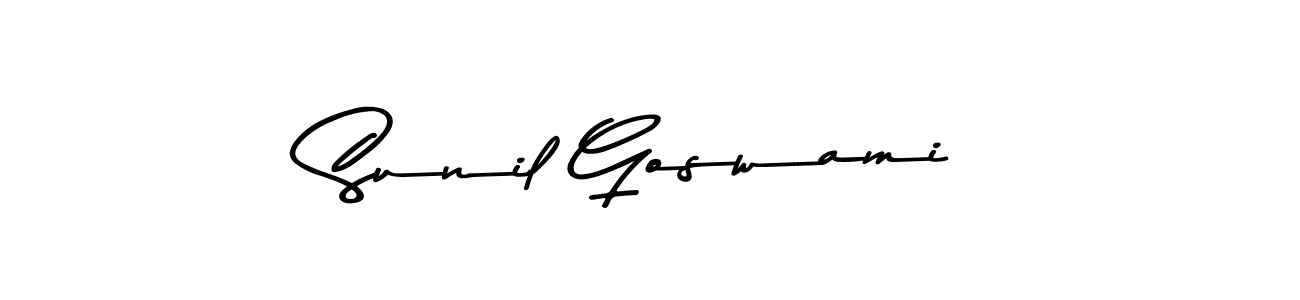 Similarly Asem Kandis PERSONAL USE is the best handwritten signature design. Signature creator online .You can use it as an online autograph creator for name Sunil Goswami. Sunil Goswami signature style 9 images and pictures png
