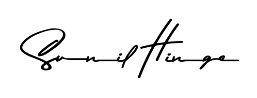Generate high-definition signature styles for Sunil Hinge. The Asem Kandis PERSONAL USE typeface ensures crisp legibility and sophisticated design. Sunil Hinge signature style 9 images and pictures png