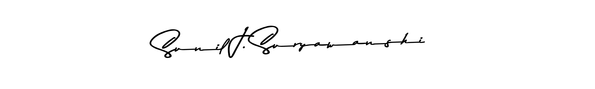 Sunil J. Suryawanshi stylish signature style. Best Handwritten Sign (Asem Kandis PERSONAL USE) for my name. Handwritten Signature Collection Ideas for my name Sunil J. Suryawanshi. Sunil J. Suryawanshi signature style 9 images and pictures png