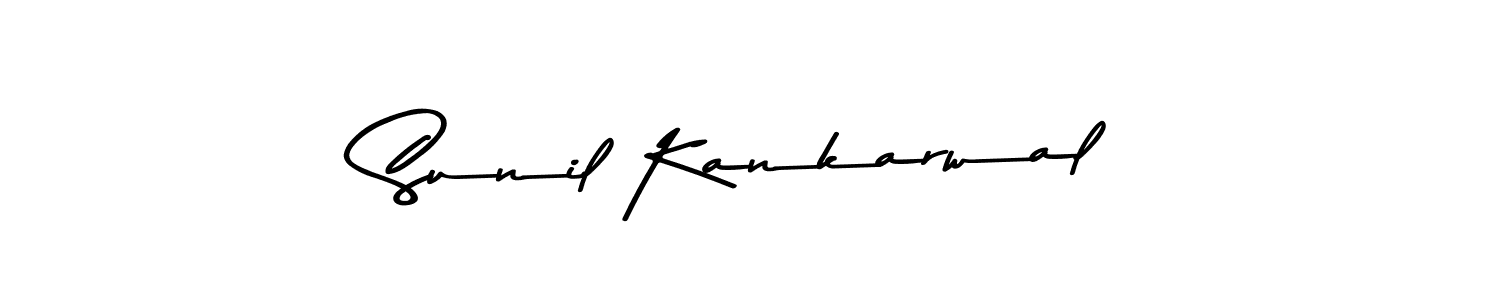 Here are the top 10 professional signature styles for the name Sunil Kankarwal. These are the best autograph styles you can use for your name. Sunil Kankarwal signature style 9 images and pictures png