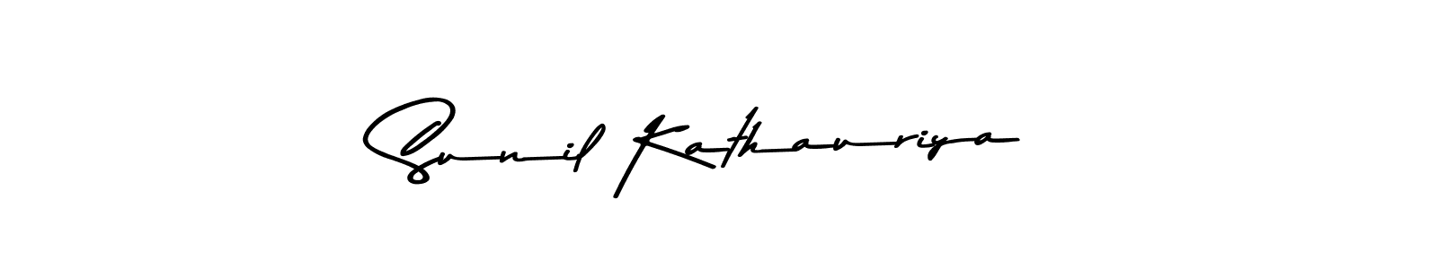 Asem Kandis PERSONAL USE is a professional signature style that is perfect for those who want to add a touch of class to their signature. It is also a great choice for those who want to make their signature more unique. Get Sunil Kathauriya name to fancy signature for free. Sunil Kathauriya signature style 9 images and pictures png