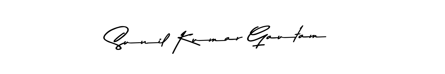 Also we have Sunil Kumar Gautam name is the best signature style. Create professional handwritten signature collection using Asem Kandis PERSONAL USE autograph style. Sunil Kumar Gautam signature style 9 images and pictures png