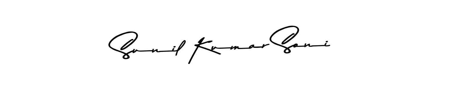 Similarly Asem Kandis PERSONAL USE is the best handwritten signature design. Signature creator online .You can use it as an online autograph creator for name Sunil Kumar Soni. Sunil Kumar Soni signature style 9 images and pictures png