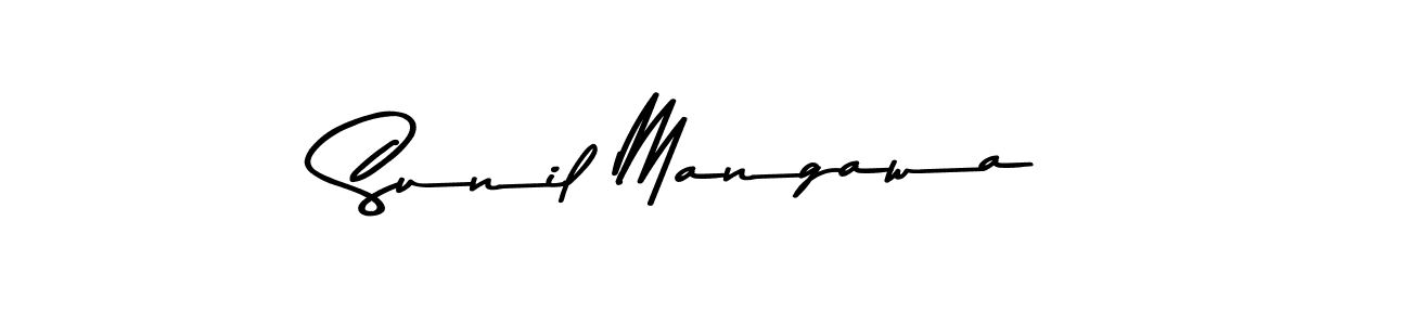 Make a beautiful signature design for name Sunil Mangawa. Use this online signature maker to create a handwritten signature for free. Sunil Mangawa signature style 9 images and pictures png