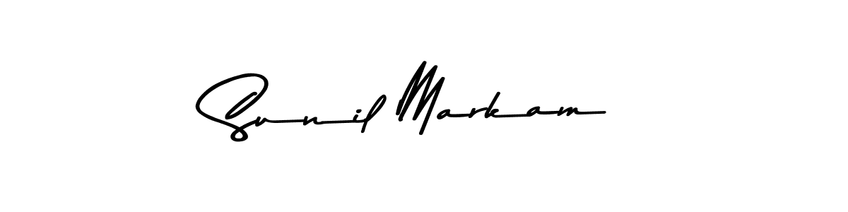 Also we have Sunil Markam name is the best signature style. Create professional handwritten signature collection using Asem Kandis PERSONAL USE autograph style. Sunil Markam signature style 9 images and pictures png