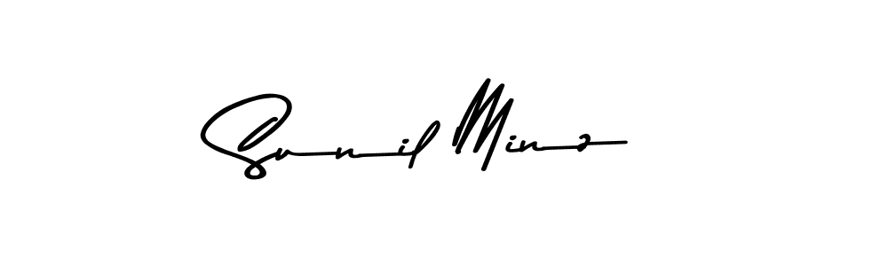 Once you've used our free online signature maker to create your best signature Asem Kandis PERSONAL USE style, it's time to enjoy all of the benefits that Sunil Minz name signing documents. Sunil Minz signature style 9 images and pictures png