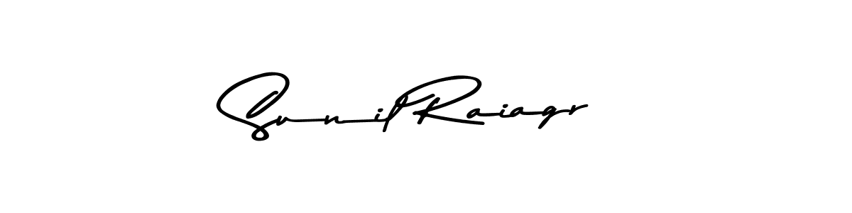 Create a beautiful signature design for name Sunil Raiagr. With this signature (Asem Kandis PERSONAL USE) fonts, you can make a handwritten signature for free. Sunil Raiagr signature style 9 images and pictures png