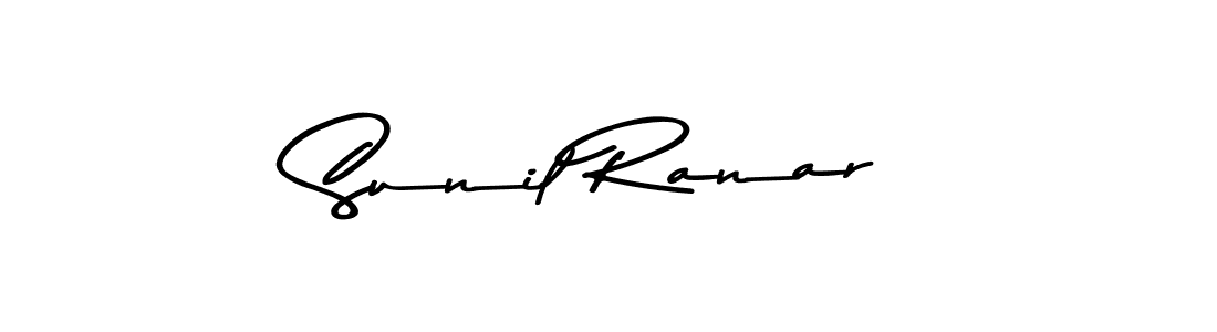 Use a signature maker to create a handwritten signature online. With this signature software, you can design (Asem Kandis PERSONAL USE) your own signature for name Sunil Ranar. Sunil Ranar signature style 9 images and pictures png