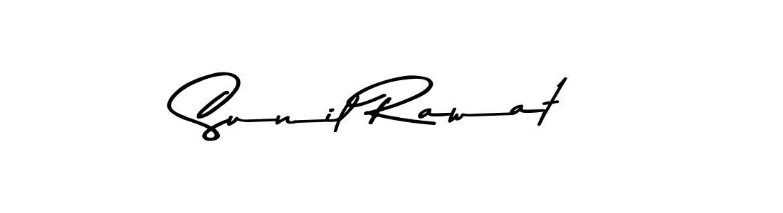 Create a beautiful signature design for name Sunil Rawat. With this signature (Asem Kandis PERSONAL USE) fonts, you can make a handwritten signature for free. Sunil Rawat signature style 9 images and pictures png