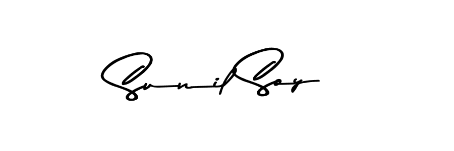 Asem Kandis PERSONAL USE is a professional signature style that is perfect for those who want to add a touch of class to their signature. It is also a great choice for those who want to make their signature more unique. Get Sunil Soy name to fancy signature for free. Sunil Soy signature style 9 images and pictures png