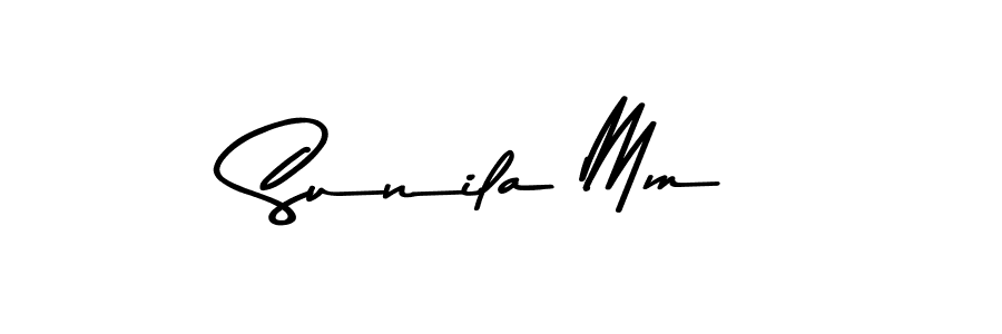 You should practise on your own different ways (Asem Kandis PERSONAL USE) to write your name (Sunila Mm) in signature. don't let someone else do it for you. Sunila Mm signature style 9 images and pictures png