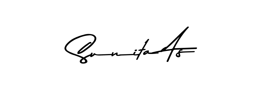 Here are the top 10 professional signature styles for the name Sunita As. These are the best autograph styles you can use for your name. Sunita As signature style 9 images and pictures png