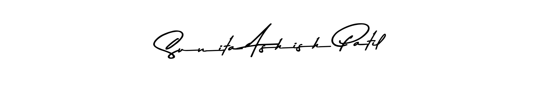 Similarly Asem Kandis PERSONAL USE is the best handwritten signature design. Signature creator online .You can use it as an online autograph creator for name Sunita Ashish Patil. Sunita Ashish Patil signature style 9 images and pictures png