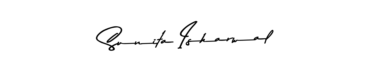 Also we have Sunita Isharwal name is the best signature style. Create professional handwritten signature collection using Asem Kandis PERSONAL USE autograph style. Sunita Isharwal signature style 9 images and pictures png