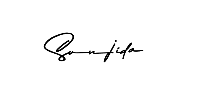 Also we have Sunjida name is the best signature style. Create professional handwritten signature collection using Asem Kandis PERSONAL USE autograph style. Sunjida signature style 9 images and pictures png