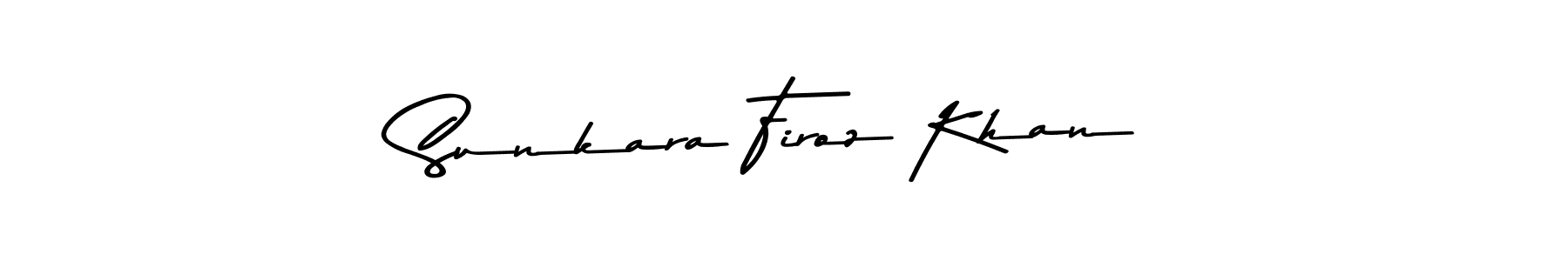 Make a beautiful signature design for name Sunkara Firoz Khan. With this signature (Asem Kandis PERSONAL USE) style, you can create a handwritten signature for free. Sunkara Firoz Khan signature style 9 images and pictures png