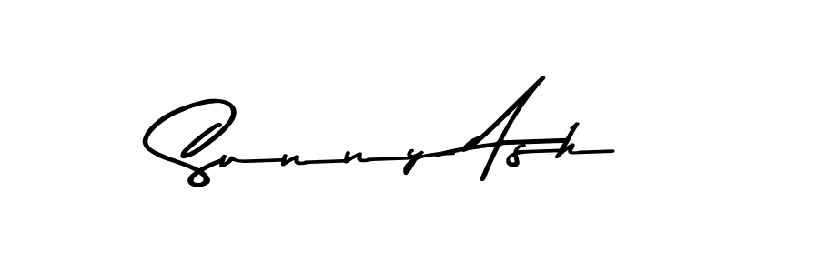 Make a beautiful signature design for name Sunny Ash. With this signature (Asem Kandis PERSONAL USE) style, you can create a handwritten signature for free. Sunny Ash signature style 9 images and pictures png