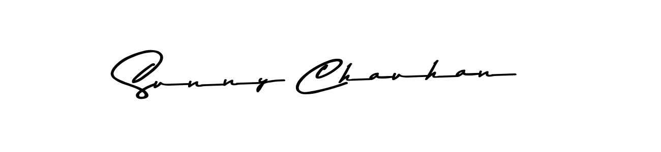 Use a signature maker to create a handwritten signature online. With this signature software, you can design (Asem Kandis PERSONAL USE) your own signature for name Sunny Chauhan. Sunny Chauhan signature style 9 images and pictures png