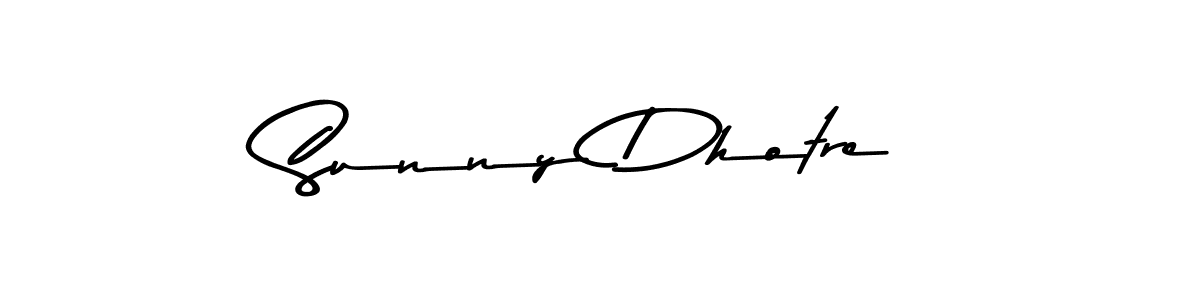 Make a beautiful signature design for name Sunny Dhotre. With this signature (Asem Kandis PERSONAL USE) style, you can create a handwritten signature for free. Sunny Dhotre signature style 9 images and pictures png