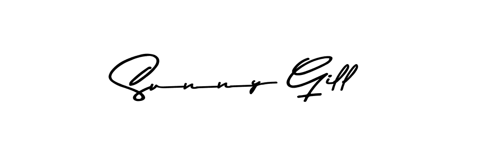 Also You can easily find your signature by using the search form. We will create Sunny Gill name handwritten signature images for you free of cost using Asem Kandis PERSONAL USE sign style. Sunny Gill signature style 9 images and pictures png