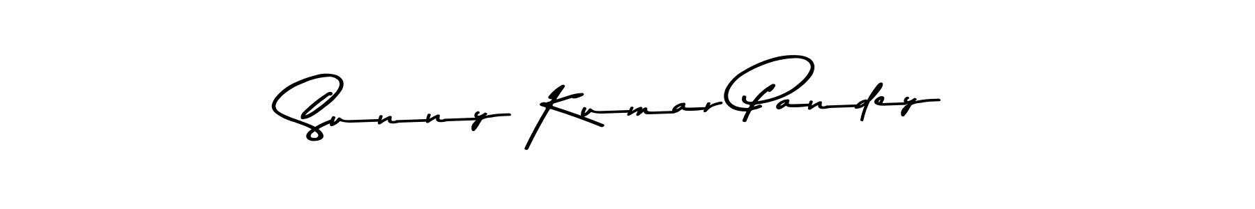 Design your own signature with our free online signature maker. With this signature software, you can create a handwritten (Asem Kandis PERSONAL USE) signature for name Sunny Kumar Pandey. Sunny Kumar Pandey signature style 9 images and pictures png
