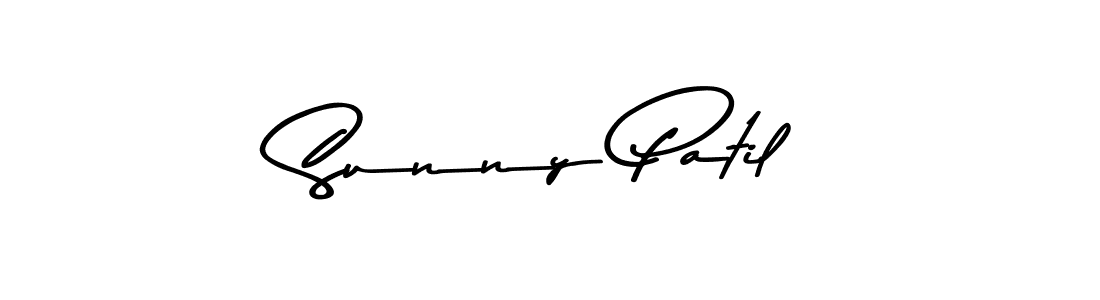 This is the best signature style for the Sunny Patil name. Also you like these signature font (Asem Kandis PERSONAL USE). Mix name signature. Sunny Patil signature style 9 images and pictures png