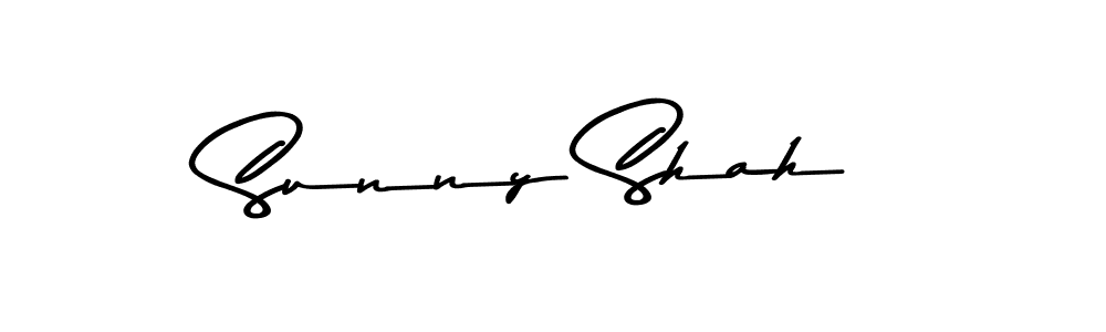 Create a beautiful signature design for name Sunny Shah. With this signature (Asem Kandis PERSONAL USE) fonts, you can make a handwritten signature for free. Sunny Shah signature style 9 images and pictures png