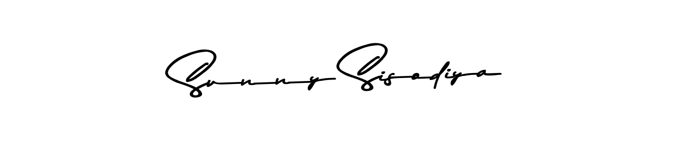 Make a beautiful signature design for name Sunny Sisodiya. With this signature (Asem Kandis PERSONAL USE) style, you can create a handwritten signature for free. Sunny Sisodiya signature style 9 images and pictures png