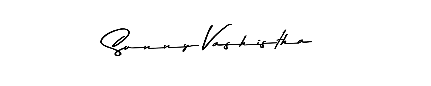 Create a beautiful signature design for name Sunny Vashistha. With this signature (Asem Kandis PERSONAL USE) fonts, you can make a handwritten signature for free. Sunny Vashistha signature style 9 images and pictures png