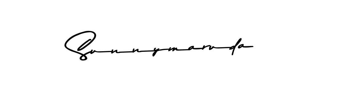 Sunnymaruda stylish signature style. Best Handwritten Sign (Asem Kandis PERSONAL USE) for my name. Handwritten Signature Collection Ideas for my name Sunnymaruda. Sunnymaruda signature style 9 images and pictures png