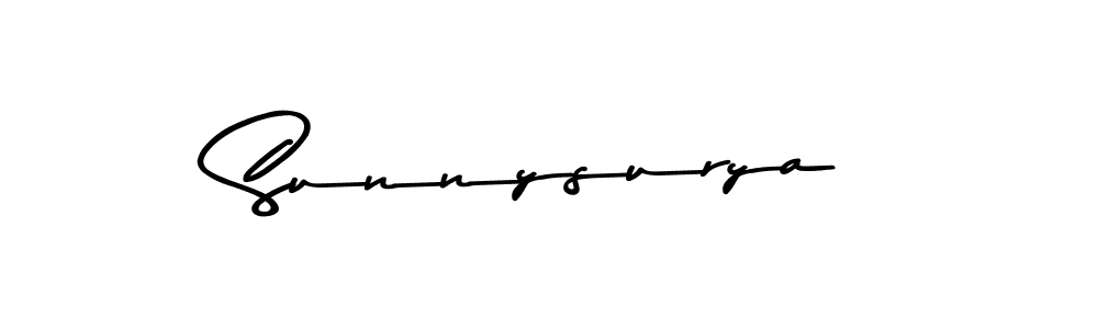 Also we have Sunnysurya name is the best signature style. Create professional handwritten signature collection using Asem Kandis PERSONAL USE autograph style. Sunnysurya signature style 9 images and pictures png