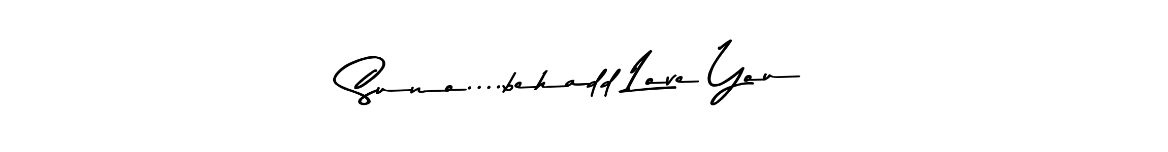 You can use this online signature creator to create a handwritten signature for the name Suno....behadd Love You. This is the best online autograph maker. Suno....behadd Love You signature style 9 images and pictures png
