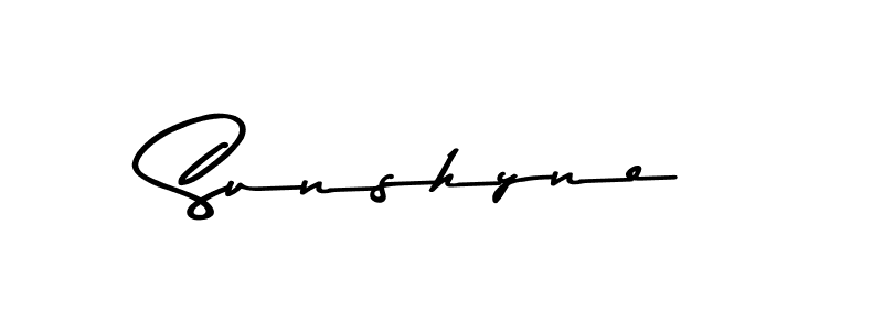 Design your own signature with our free online signature maker. With this signature software, you can create a handwritten (Asem Kandis PERSONAL USE) signature for name Sunshyne. Sunshyne signature style 9 images and pictures png