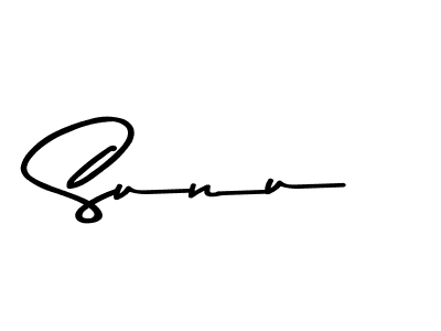 How to make Sunu name signature. Use Asem Kandis PERSONAL USE style for creating short signs online. This is the latest handwritten sign. Sunu signature style 9 images and pictures png