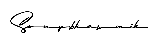 Get inspired by this graceful Asem Kandis PERSONAL USE signature style for name Sunybhawmik. Smooth loops and balanced proportions for everyday use. Sunybhawmik signature style 9 images and pictures png
