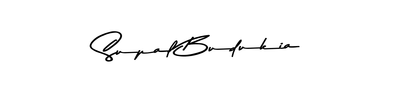 Asem Kandis PERSONAL USE is a professional signature style that is perfect for those who want to add a touch of class to their signature. It is also a great choice for those who want to make their signature more unique. Get Supal Budukia name to fancy signature for free. Supal Budukia signature style 9 images and pictures png