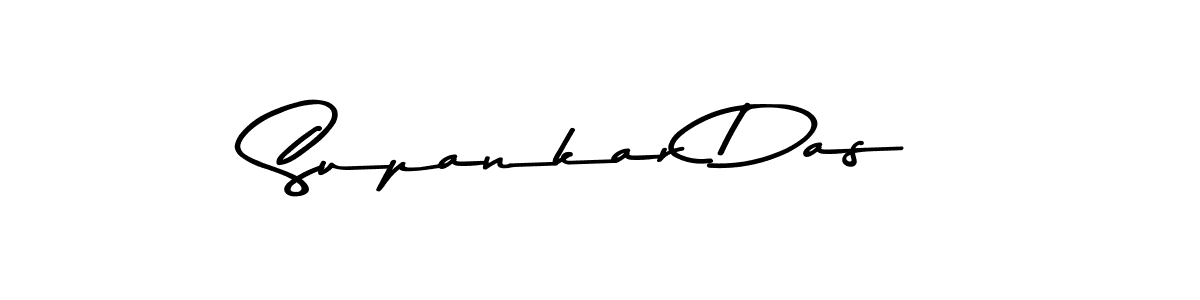How to make Supankar Das name signature. Use Asem Kandis PERSONAL USE style for creating short signs online. This is the latest handwritten sign. Supankar Das signature style 9 images and pictures png