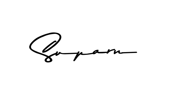 It looks lik you need a new signature style for name Suparn. Design unique handwritten (Asem Kandis PERSONAL USE) signature with our free signature maker in just a few clicks. Suparn signature style 9 images and pictures png