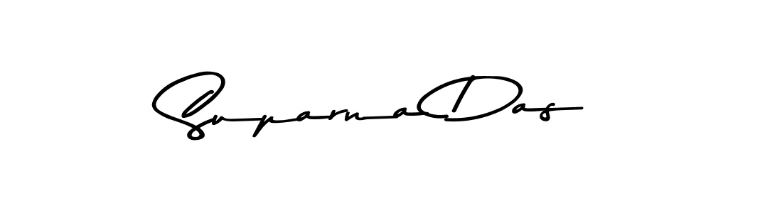 Make a beautiful signature design for name Suparna Das. With this signature (Asem Kandis PERSONAL USE) style, you can create a handwritten signature for free. Suparna Das signature style 9 images and pictures png