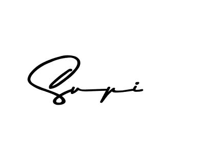 You should practise on your own different ways (Asem Kandis PERSONAL USE) to write your name (Supi) in signature. don't let someone else do it for you. Supi signature style 9 images and pictures png