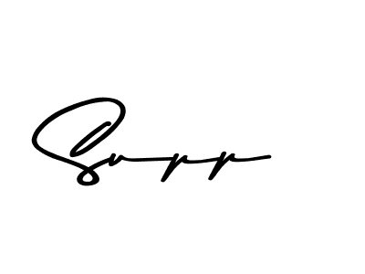 Use a signature maker to create a handwritten signature online. With this signature software, you can design (Asem Kandis PERSONAL USE) your own signature for name Supp. Supp signature style 9 images and pictures png